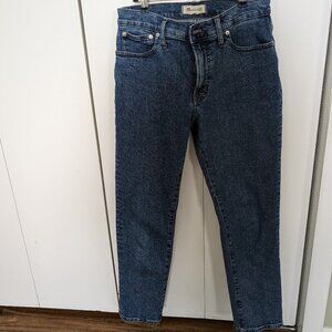 Madewell Mid-Rise The Perfect Vintage Straight Leg Cropped Jeans - Size 27